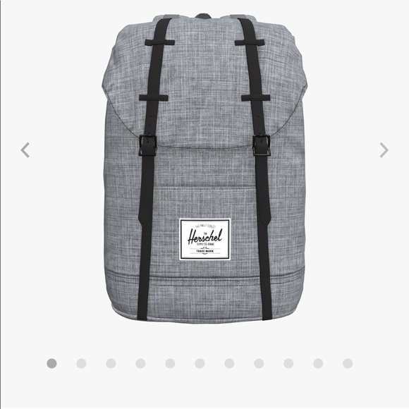 NWOT Herschel Supply Co. Classic Little America Backpack Raven Crosshatch Bak - Picture 1 of 14